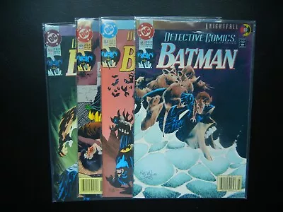Buy Detective Comics Featuring Batman #663,664,665,666 1993 Dc Knightfall • 9.31£