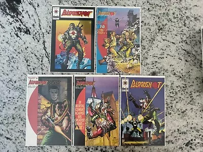 Buy Lot Of 5 Bloodshot Valiant Comic Books # 19 21 22 23 1 NM 1st Print Solar CM61 • 7.46£