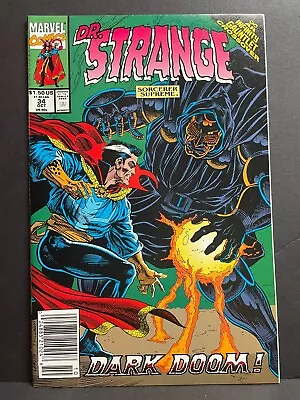 Buy Doctor Strange #34  NM  1991  Newsstand Edition High Grade Marvel Comic • 3.84£