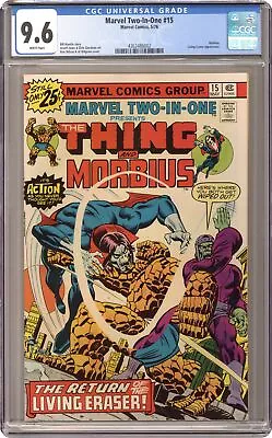 Buy Marvel Two-in-One #15 CGC 9.6 1976 4362486002 • 89.31£