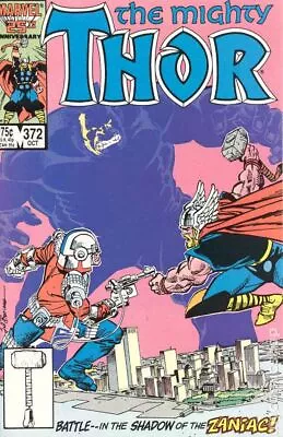 Buy Thor #372D VG 1986 Stock Image Low Grade 1st App. Time Variance Authority • 5.98£