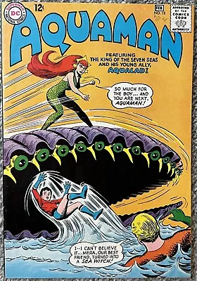 Buy Aquaman Comic #13 (dc,1964) 2nd Mera Appearance Silver Age ~ • 77.66£