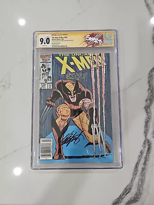 Buy Uncanny X-Men #207 Newsstand CGC 9.0  Snikt  Remarque • 248.51£