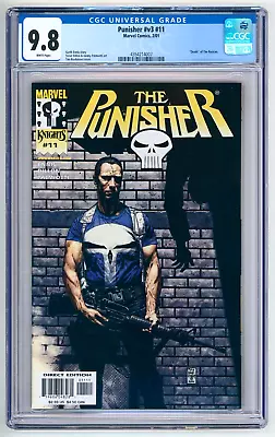 Buy Punisher #v3 #11 Cgc 9.8 Nm/mt Tim Bradstreet Cover Westfield Comic 2001 • 100.92£