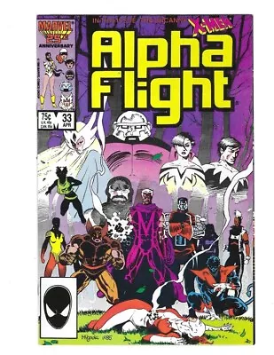 Buy Alpha Flight #33 1986 Unread NM  1st Lady Deathstrike Appearance! Combine • 15.52£