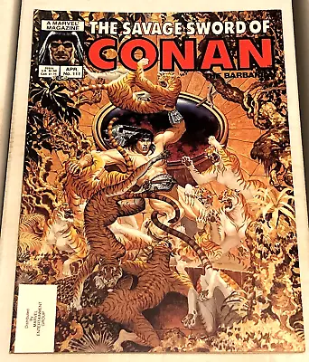 Buy Savage Sword Of Conan #111 (1985) High-grade!  Iconic Cover!  Nm-  9.2 • 7.56£