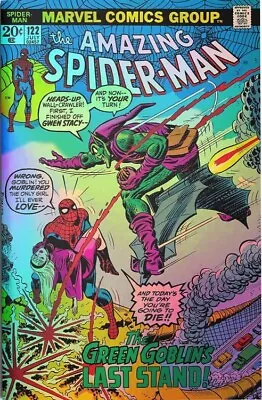 Buy The Amazing Spider-Man # 122 2023 Facsimile FOIL Variant Exclusive • 14.75£