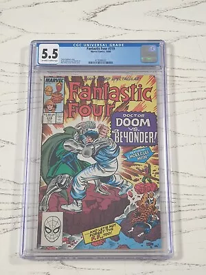 Buy Fantastic Four #319 CGC 5.5 • 67.44£