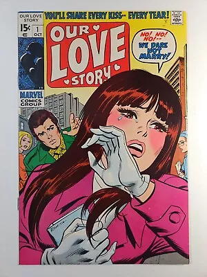 Buy Our Love Story #1 (vf) John Romita Sr. Cover. John Buscema Art. Marvel 1969 • 283.46£