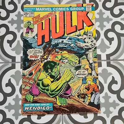 Buy The Incredible Hulk #180 - Wolverine 1st Cameo Appearance!  • 350£
