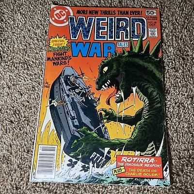 Buy Weird War Tales 68 DC Comics 1978 2nd Frank Miller Work FN • 11.30£