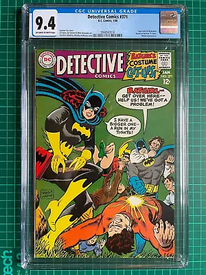 Buy Detective Comics #371 CGC 9.4 NM Iconic BATGIRL & New Batmobile DC January 1968. • 343.33£