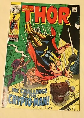 Buy THE MIGHTY THOR # 174 (Marvel Comics Vo. 1, March 1970) • 11.17£