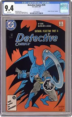 Buy Detective Comics #578D CGC 9.4 1987 4011745014 • 41.94£