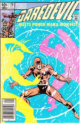 Buy Marvel Daredevil, #178, 1982, Iron Fist, Luke Cage, Frank Miller • 9.99£