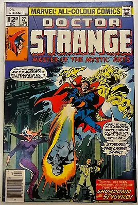 Buy Bronze Age Marvel Comics Doctor Strange Key Issue 27 Higher Grade VG • 3£
