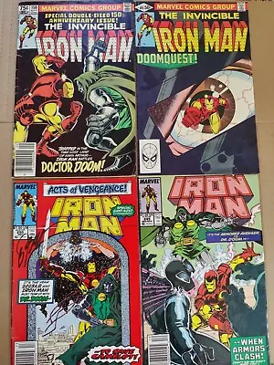 Buy Invincible Iron Man 149 VF/NM 150 VG 249 +250 VG+ Doomquest Lot Layton Signature • 27.18£