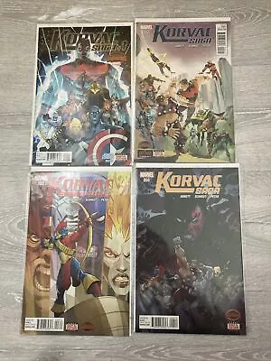 Buy Korvac Saga #1 To #4 Complete. Marvel 2015. Secret Wars • 6£
