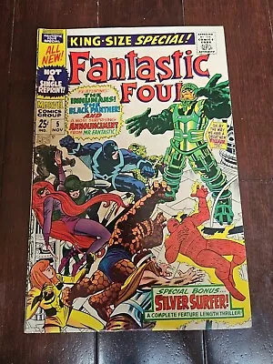 Buy Fantastic Four King-Size Special #5, Marvel 1967, 1st Solo Silver Surfer  • 27.18£