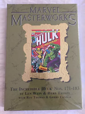 Buy Marvel Masterworks 235 Incredible Hulk 10 Sealed, Limited To 910, Rare • 151.43£