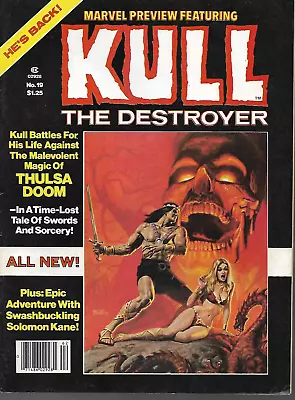 Buy MARVEL PREVIEW Presents KULL Magazine #19 - Back Issue (S) • 14.99£