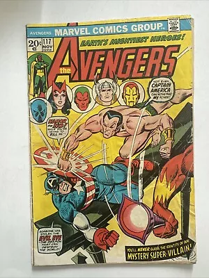 Buy Marvel Comics The Avengers #117 Namor Vs Captain America Battle CVR • 13.05£
