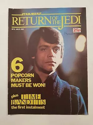 Buy Star Wars Return Of The Jedi Comic Marvel Issue 32 25th January 1984 • 6.99£