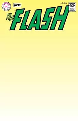 Buy The Flash Facsimile Edition #123 #123 Variant Cvr B Blank Card Stock Variant Dc • 4.64£