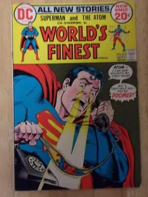Buy World's Finest #213 Glossy Vg/fn 1972 Superman/atom Book Length Adventure  • 7.77£