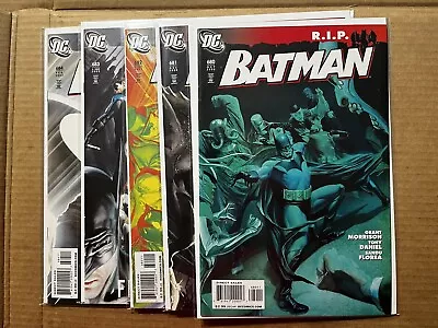 Buy Batman #680, 681, 682, 693  NM Batman R.I.P & Last Rites • 6.15£