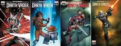 Buy STAR WARS DARTH VADER #42, 43, 44 & 45 - STEPHEN SEGOVIA -  LIMITED 1500 W/COAs • 62.12£