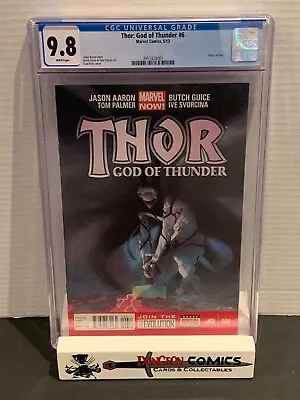 Buy Thor: God Of Thunder # 6 CGC 9.8 1st App Of Knull And Origin Of Gorr Marvel • 194.14£