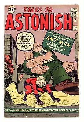 Buy Tales To Astonish #38 GD+ 2.5 1962 1st App. Egghead • 69.12£