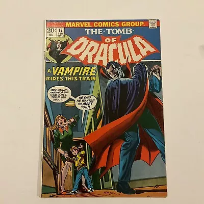 Buy Tomb Of Dracula 17 Very Fine+ Vf+ 8.5 Marvel 1973 • 23.29£