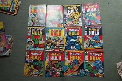 Buy THE MIGHTY WORLD OF MARVEL 12 Comic Bundle Within 171 - 183 • 25£
