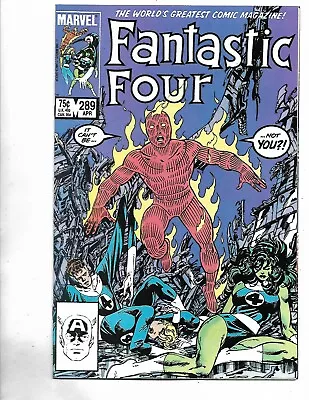 Buy Fantastic Four #289, 1986, NM Plus ++, 9.6-9.8, Stan Lee Era Classic, Copper Age • 31.06£