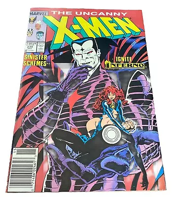 Buy Uncanny X-Men 239 Marvel 1988 1st Cover & 2nd App. Mr Sinister Newsstand • 12.42£