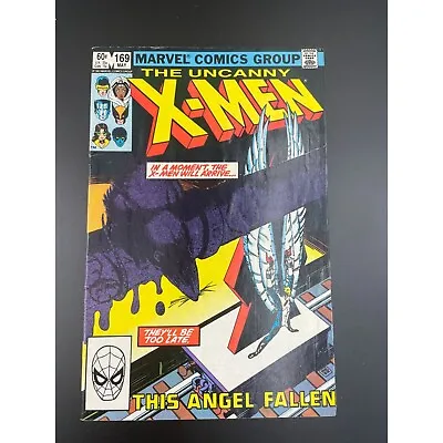 Buy Marvel Comics The Uncanny X-Men 169 This Angel Fallen 1983 • 15.49£
