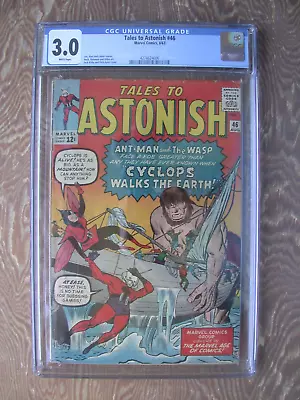 Buy Tales To Astonish  #46  CGC 3.0   Ant-Man And The Wasp  1963 • 97.08£