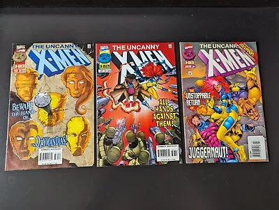 Buy Uncanny X-Men #332, 333, 334 - Marvel Comics Lot • 8£