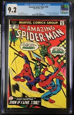 Buy Amazing Spider-Man #149 1975 Marvel Comics CGC 9.2 1st Clone App • 194.14£