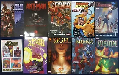 Buy 10 MARVEL TRADE PAPERBACKS TP $153srp 85% Off NM Avengers Spider-Man XMen (LOT2) • 17.82£