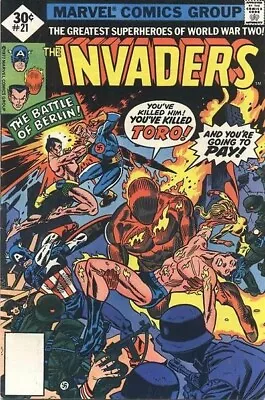 Buy INVADERS #21 F, Multi-Pack Edition, Marvel Comics 1977 Stock Image • 4.66£