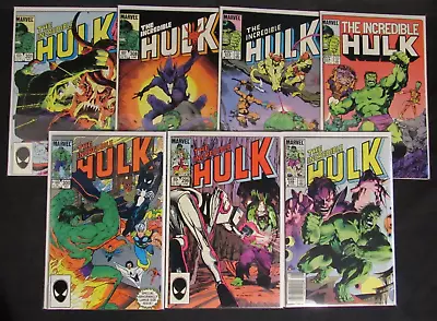 Buy Incredible Hulk Copper Age Lot #296, 298, 300, 301, 308, 313, 314 PX643 • 23.26£