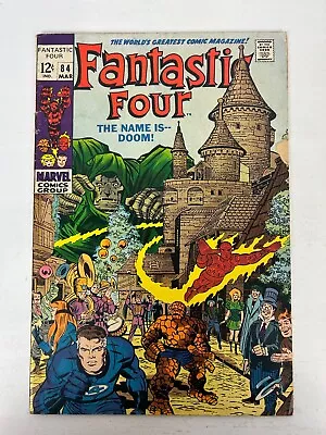 Buy Fantastic Four #84 (Marvel, 1969) Doctor Doom Iconic Cover - Stan Lee Jack Kirby • 31.06£