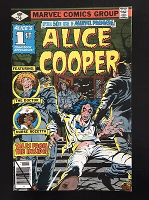 Buy Marvel Premiere #50 (1st Alice Cooper In Comics) 1979 • 32.62£