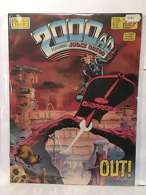 Buy 2000 AD #547 VF 1st Print UK Comics Magazine • 3.25£
