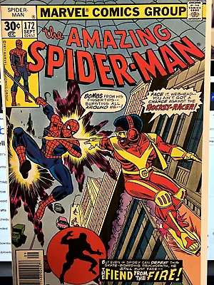 Buy The Amazing Spider-Man #172 F/VF Spiderman Vs Rocket-Racer • 10.09£