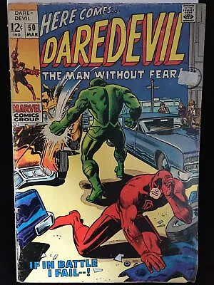 Buy DAREDEVIL #50 - 1969 (in Bad Condition) • 0.99£