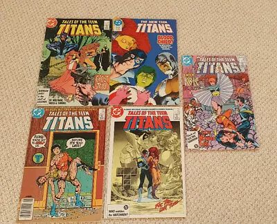 Buy Tales Of The Teen Titans Comics - 5 Issues - 42, 45, 68, 71, 73 • 8.99£